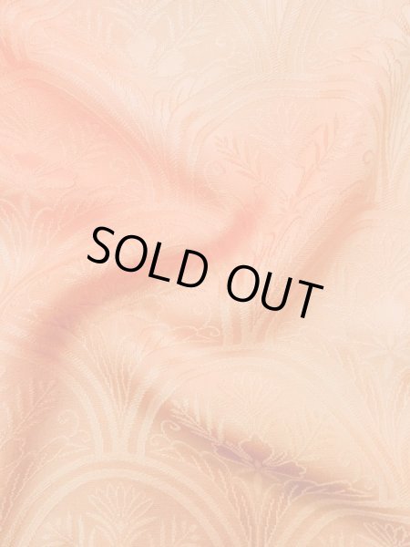 画像12: L0826N  色無地 女性用着物  シルク(正絹) 淡い 薄い ベージュ, ぼかし 淡い【中古】 【USED】 【リサイクル】 ★★★☆☆ (12)