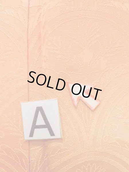 画像14: L0826N  色無地 女性用着物  シルク(正絹) 淡い 薄い ベージュ, ぼかし 淡い【中古】 【USED】 【リサイクル】 ★★★☆☆ (14)