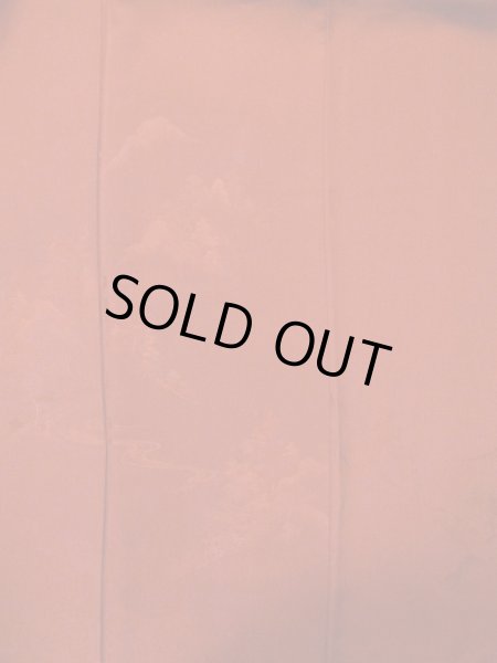 画像4: L0826T  色無地 女性用着物  シルク(正絹)   えんじ,  【中古】 【USED】 【リサイクル】 ★★☆☆☆ (4)