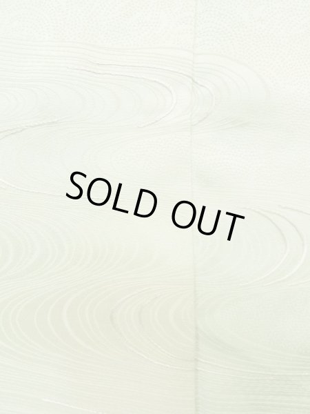 画像5: L0826U  色無地 女性用着物  シルク（正絹） 淡い 薄い 黄緑色, ぼかし 【中古】 【USED】 【リサイクル】 ★★★☆☆ (5)