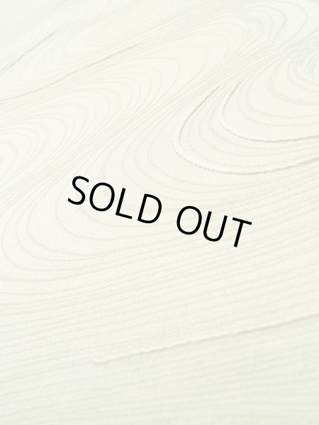 画像9: L0826U  色無地 女性用着物  シルク（正絹） 淡い 薄い 黄緑色, ぼかし 【中古】 【USED】 【リサイクル】 ★★★☆☆ (9)