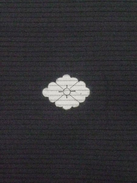 画像3: L0827B  喪服 女性用着物  シルク(正絹)   黒,  【中古】 【USED】 【リサイクル】 ★★☆☆☆ (3)