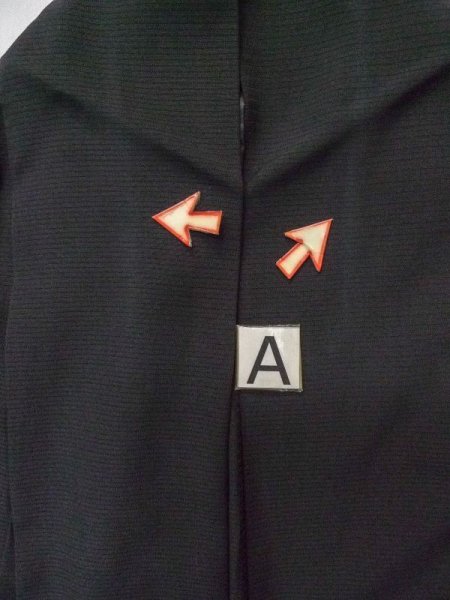 画像13: L0827B  喪服 女性用着物  シルク(正絹)   黒,  【中古】 【USED】 【リサイクル】 ★★☆☆☆ (13)