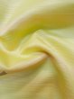 画像11: L0907B Mint  羽織 女性用着物  化繊 淡い 薄い 黄色, 葉 薄い【中古】 【USED】 【リサイクル】 ★★★★☆ (11)