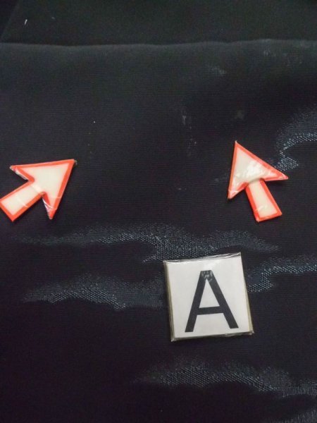 画像15: L0907J  羽織 女性用着物  シルク(正絹)   黒, 抽象的模様 【中古】 【USED】 【リサイクル】 ★★★☆☆ (15)