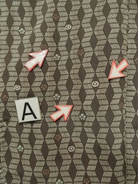 画像14: L0907L  羽織 女性用着物  シルク(正絹) 淡い 灰色がかった 茶色, 花 【中古】 【USED】 【リサイクル】 ★★☆☆☆ (14)