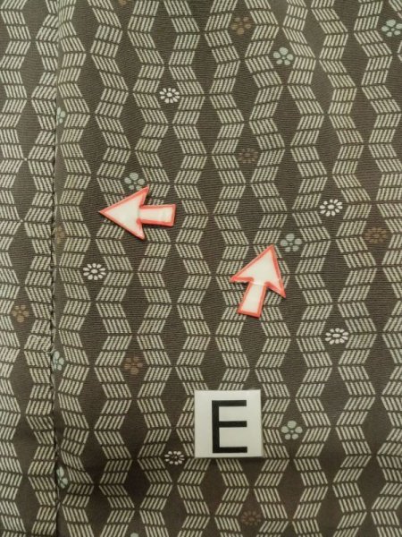 画像18: L0907L  羽織 女性用着物  シルク(正絹) 淡い 灰色がかった 茶色, 花 【中古】 【USED】 【リサイクル】 ★★☆☆☆ (18)