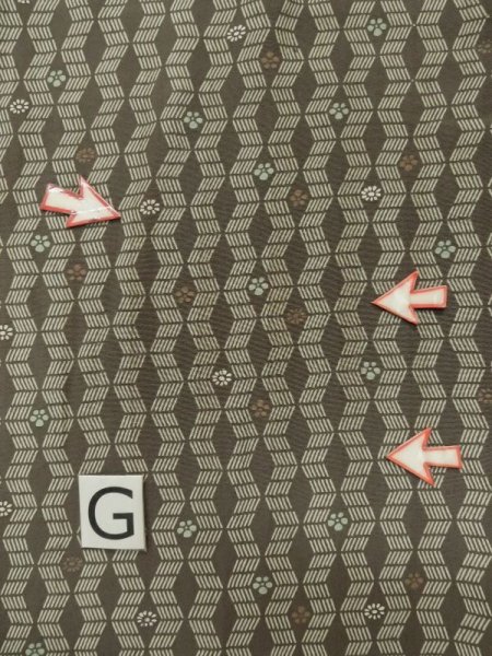 画像20: L0907L  羽織 女性用着物  シルク(正絹) 淡い 灰色がかった 茶色, 花 【中古】 【USED】 【リサイクル】 ★★☆☆☆ (20)