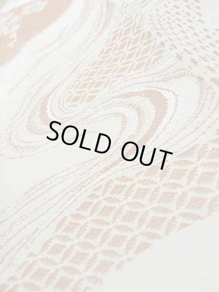 画像9: L0907N  羽織 女性用着物  シルク(正絹)  淡い 桃色, 菊 【中古】 【USED】 【リサイクル】 ★★☆☆☆ (9)