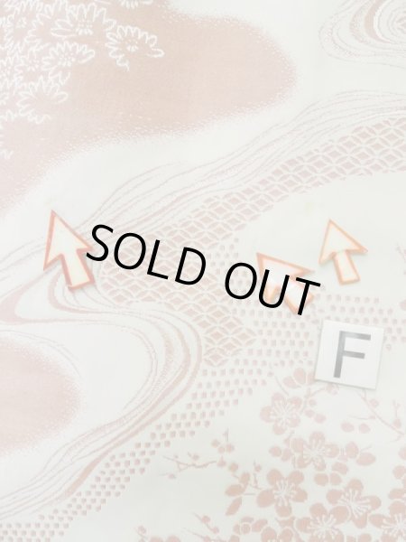 画像19: L0907N  羽織 女性用着物  シルク(正絹)  淡い 桃色, 菊 【中古】 【USED】 【リサイクル】 ★★☆☆☆ (19)