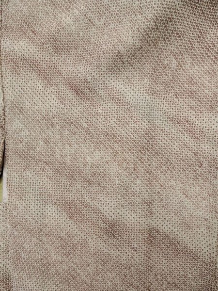 画像3: L0907O  羽織 女性用着物  シルク(正絹)  淡い 茶色, かのこ 【中古】 【USED】 【リサイクル】 ★★★☆☆ (3)