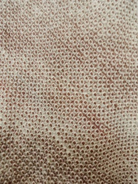 画像5: L0907O  羽織 女性用着物  シルク(正絹)  淡い 茶色, かのこ 【中古】 【USED】 【リサイクル】 ★★★☆☆ (5)