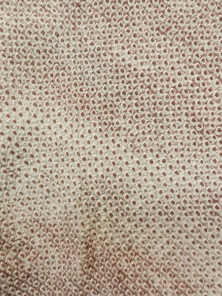 画像6: L0907O  羽織 女性用着物  シルク(正絹)  淡い 茶色, かのこ 【中古】 【USED】 【リサイクル】 ★★★☆☆ (6)