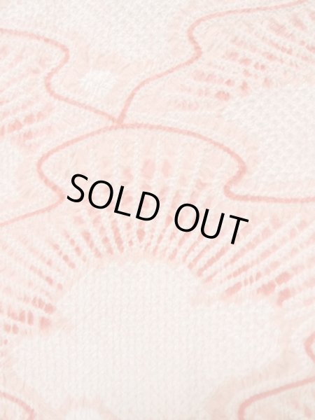 画像4: L0907P  羽織 女性用着物  シルク(正絹)   白, 抽象的模様 【中古】 【USED】 【リサイクル】 ★★★☆☆ (4)