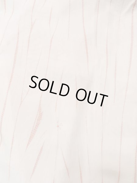 画像12: L0907P  羽織 女性用着物  シルク(正絹)   白, 抽象的模様 【中古】 【USED】 【リサイクル】 ★★★☆☆ (12)