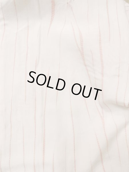 画像13: L0907P  羽織 女性用着物  シルク(正絹)   白, 抽象的模様 【中古】 【USED】 【リサイクル】 ★★★☆☆ (13)