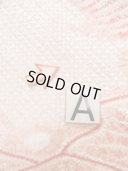 画像15: L0907P  羽織 女性用着物  シルク(正絹)   白, 抽象的模様 【中古】 【USED】 【リサイクル】 ★★★☆☆ (15)