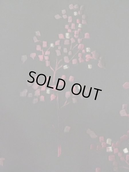 画像7: L0907S Mint  羽織 女性用着物  シルク（正絹）   黒, 木 【中古】 【USED】 【リサイクル】 ★★★★☆ (7)