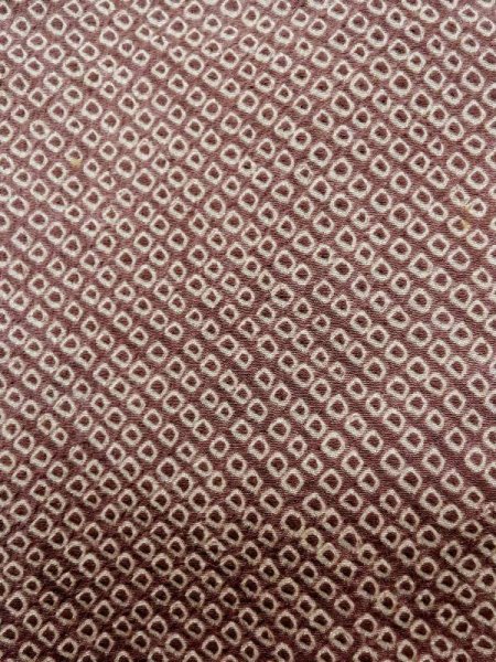 画像5: L0907T  羽織 女性用着物  シルク（正絹）  淡い 茶色, かのこ 【中古】 【USED】 【リサイクル】 ★★☆☆☆ (5)