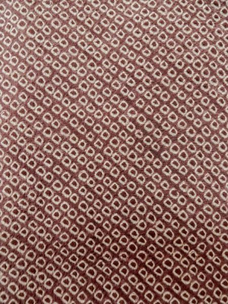 画像6: L0907T  羽織 女性用着物  シルク（正絹）  淡い 茶色, かのこ 【中古】 【USED】 【リサイクル】 ★★☆☆☆ (6)