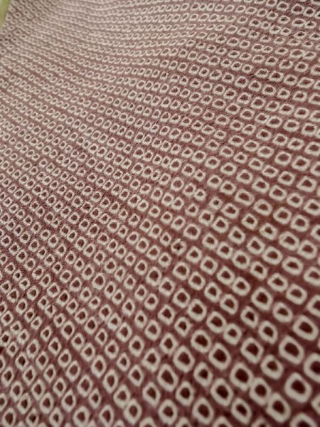 画像7: L0907T  羽織 女性用着物  シルク（正絹）  淡い 茶色, かのこ 【中古】 【USED】 【リサイクル】 ★★☆☆☆ (7)