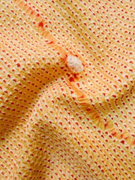 画像11: L0907V Mint  羽織 女性用着物  シルク（正絹）  淡い 赤色, かのこ 淡い【中古】 【USED】 【リサイクル】 ★★★★☆ (11)