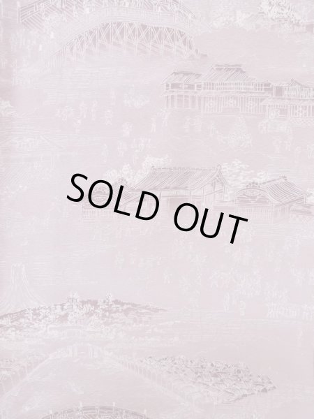 画像4: L0907W  羽織 女性用着物  シルク（正絹）  淡い 藤色, 家 【中古】 【USED】 【リサイクル】 ★★☆☆☆ (4)