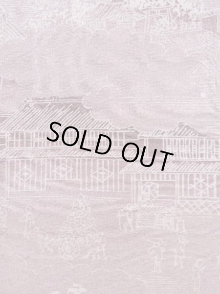 画像6: L0907W  羽織 女性用着物  シルク（正絹）  淡い 藤色, 家 【中古】 【USED】 【リサイクル】 ★★☆☆☆ (6)