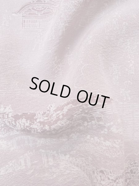 画像11: L0907W  羽織 女性用着物  シルク（正絹）  淡い 藤色, 家 【中古】 【USED】 【リサイクル】 ★★☆☆☆ (11)