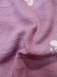 画像12: L0908A  羽織 女性用着物  シルク（正絹） 淡い 赤み 紫色, 花 【中古】 【USED】 【リサイクル】 ★★★☆☆ (12)