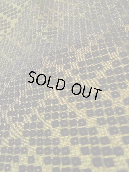 画像9: L0914C  羽織 女性用着物  シルク(正絹)   黒, 花 【中古】 【USED】 【リサイクル】 ★★★☆☆ (9)