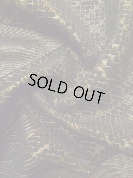 画像13: L0914C  羽織 女性用着物  シルク(正絹)   黒, 花 【中古】 【USED】 【リサイクル】 ★★★☆☆ (13)