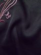 画像13: L0914N Mint  羽織 女性用着物  シルク（正絹）   黒, 花 【中古】 【USED】 【リサイクル】 ★★★★☆ (13)