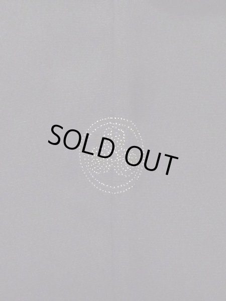 画像3: L0914O  羽織 女性用着物  化繊   黒, 花 【中古】 【USED】 【リサイクル】 ★★☆☆☆ (3)