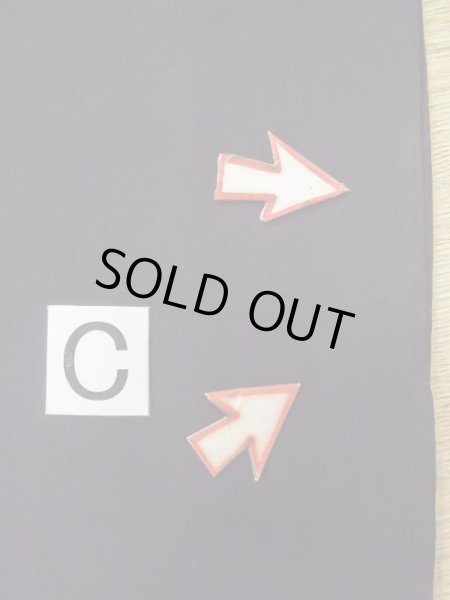 画像16: L0914O  羽織 女性用着物  化繊   黒, 花 【中古】 【USED】 【リサイクル】 ★★☆☆☆ (16)