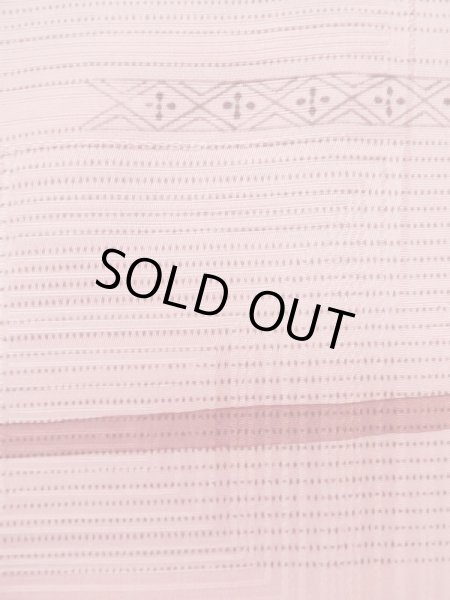 画像7: L0914Q  羽織 女性用着物  シルク（正絹）  淡い 桃色, 線 【中古】 【USED】 【リサイクル】 ★★☆☆☆ (7)