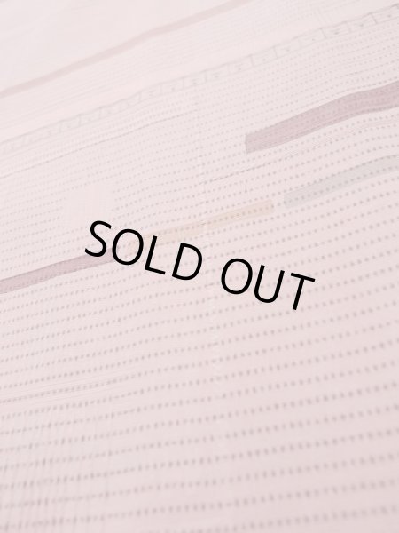 画像9: L0914Q  羽織 女性用着物  シルク（正絹）  淡い 桃色, 線 【中古】 【USED】 【リサイクル】 ★★☆☆☆ (9)