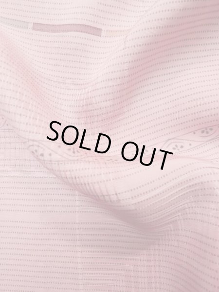 画像11: L0914Q  羽織 女性用着物  シルク（正絹）  淡い 桃色, 線 【中古】 【USED】 【リサイクル】 ★★☆☆☆ (11)