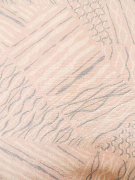 画像5: L0914S  羽織 女性用着物  シルク(正絹)   桃色, 波 【中古】 【USED】 【リサイクル】 ★☆☆☆☆ (5)