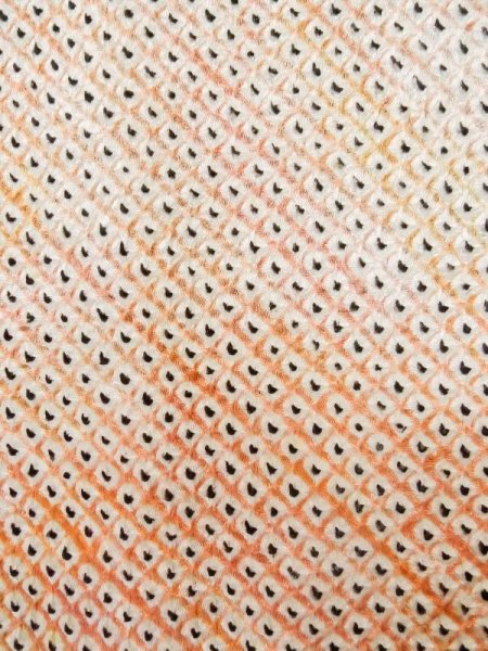 画像7: L0914U Mint  羽織 女性用着物  シルク(正絹) 淡い 薄い 珊瑚色, かのこ 【中古】 【USED】 【リサイクル】 ★★★★☆ (7)