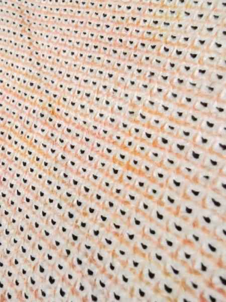 画像10: L0914U Mint  羽織 女性用着物  シルク(正絹) 淡い 薄い 珊瑚色, かのこ 【中古】 【USED】 【リサイクル】 ★★★★☆ (10)