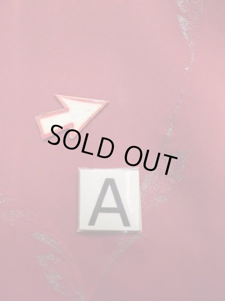 画像14: L0914Y  羽織 女性用着物  シルク（正絹）   赤色, 唐草 【中古】 【USED】 【リサイクル】 ★★☆☆☆ (14)