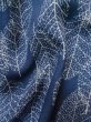 画像11: L0915C  羽織 女性用着物  シルク（正絹）  淡い 水色, 葉 【中古】 【USED】 【リサイクル】 ★★★☆☆ (11)