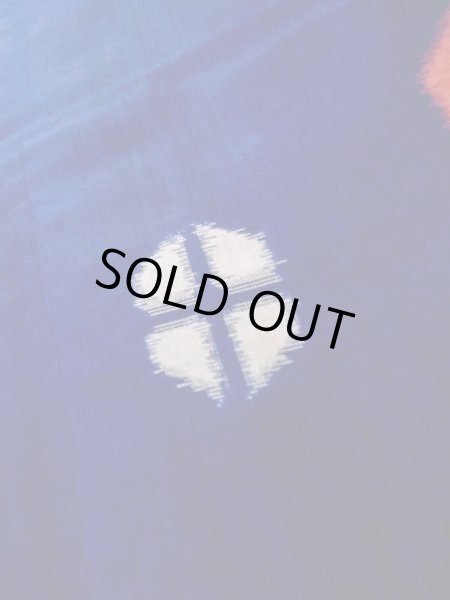 画像8: L0915D  羽織 女性用着物  シルク(正絹)   赤色, 幾何学模様 【中古】 【USED】 【リサイクル】 ★☆☆☆☆ (8)