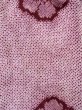 画像3: L0921A Mint  羽織 女性用着物  シルク（正絹） 深い 赤み 紫色, 花 【中古】 【USED】 【リサイクル】 ★★★★☆ (3)