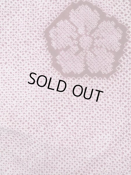 画像4: L0921A Mint  羽織 女性用着物  シルク(正絹) 深い 赤み 紫色, 花 【中古】 【USED】 【リサイクル】 ★★★★☆ (4)