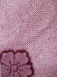 画像5: L0921A Mint  羽織 女性用着物  シルク（正絹） 深い 赤み 紫色, 花 【中古】 【USED】 【リサイクル】 ★★★★☆ (5)