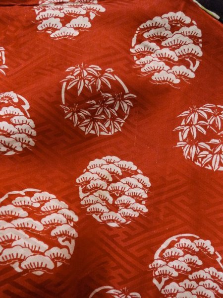 画像13: L0921C  羽織 女性用着物  シルク(正絹)  深い 紫色, 色紙 【中古】 【USED】 【リサイクル】 ★☆☆☆☆ (13)