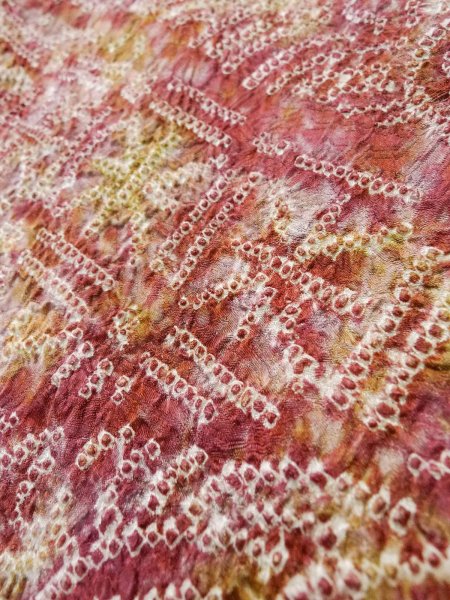 画像7: L0921F 女性用 羽織   シルク（正絹） 淡い紫色,  青海波 【中古】【USED】【リサイクル】 ★★★★☆【L0921F】 (7)