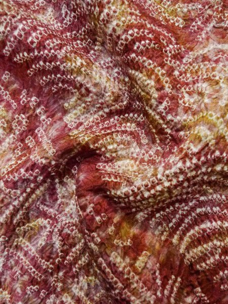 画像11: L0921F 女性用 羽織   シルク（正絹） 淡い紫色,  青海波 【中古】【USED】【リサイクル】 ★★★★☆【L0921F】 (11)